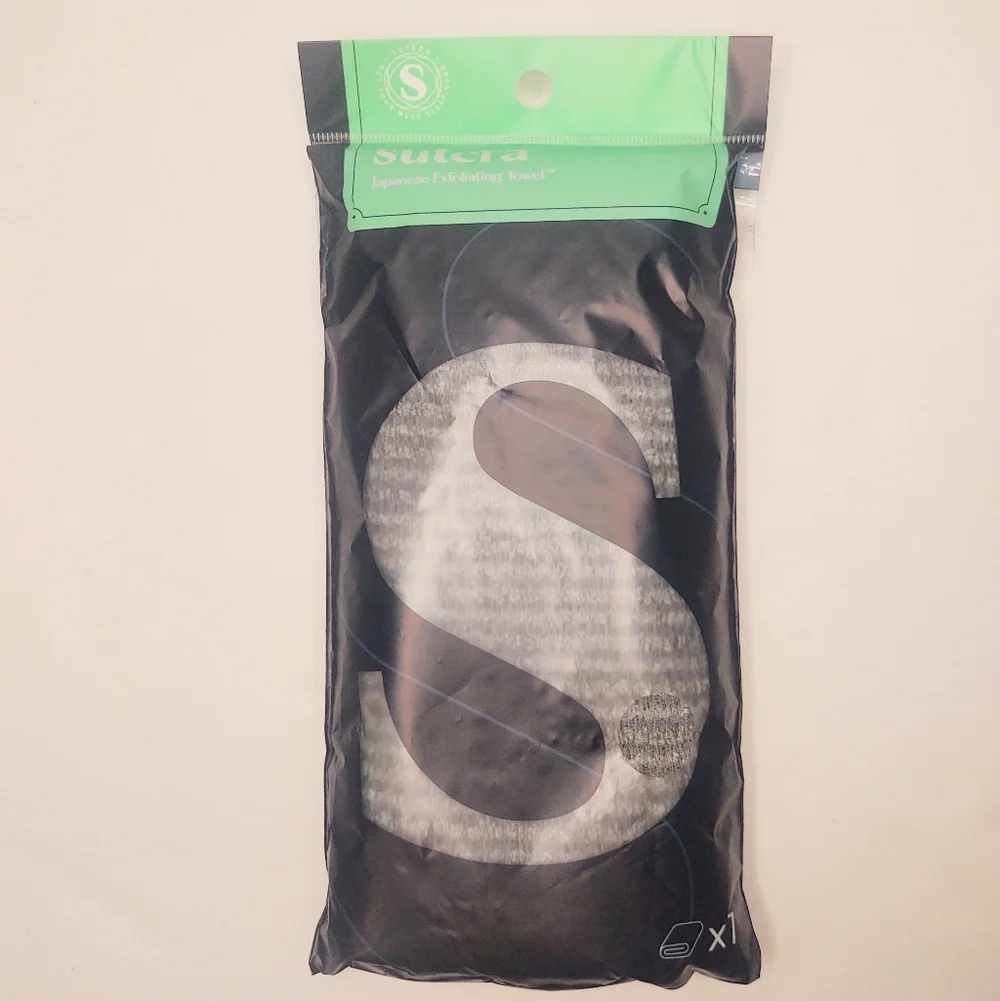 NEW Sutera Japanese Exfoliating Wash Towel